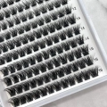 Eyelashes Wholesale Suppliers Fluffy DIY Cluster Eyelash Extensions with Bottom